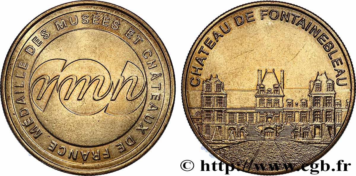 TOURISTIC MEDALS Médaille touristique, Château de Fontainebleau VZ