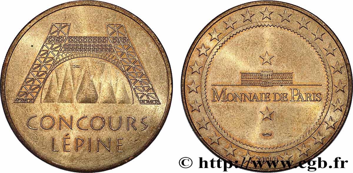 MÉDAILLES TOURISTIQUES Médaille, Concours Lépine TTB+