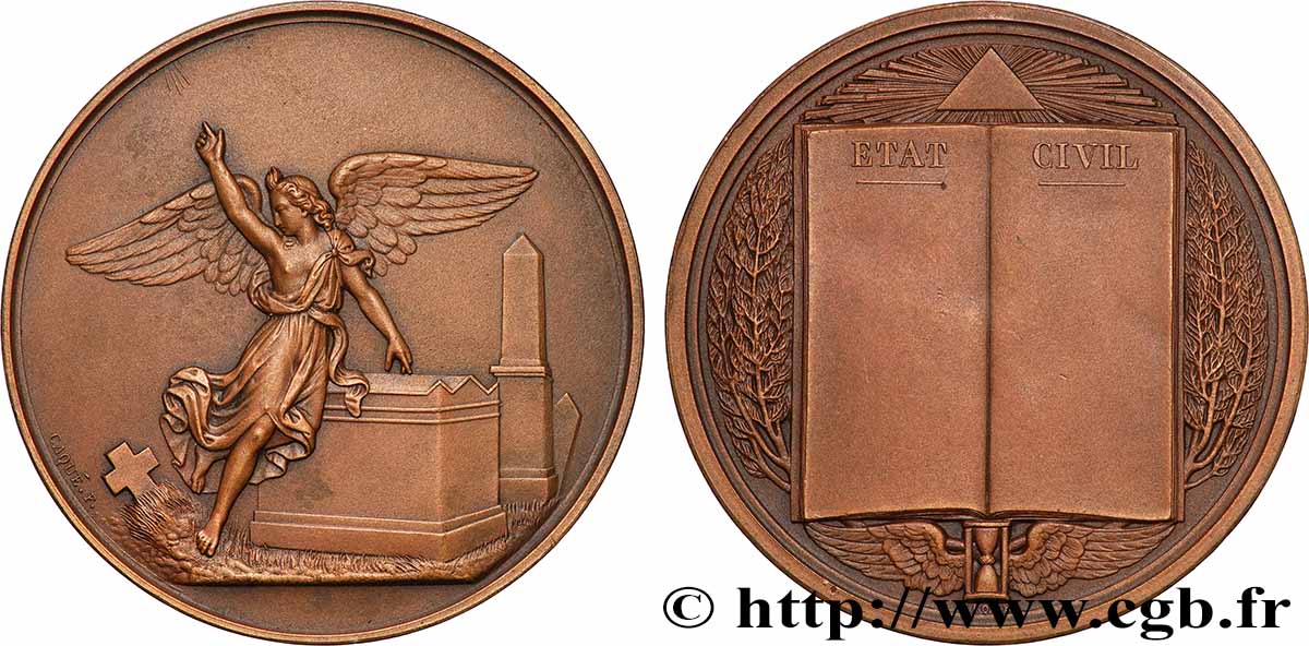 LOUIS-PHILIPPE Ier Médaille, État Civil SUP
