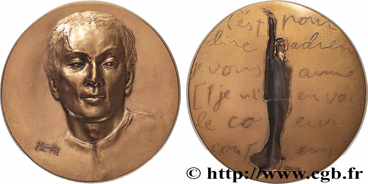 FUNFTE FRANZOSISCHE REPUBLIK Médaille, Barbara fVZ