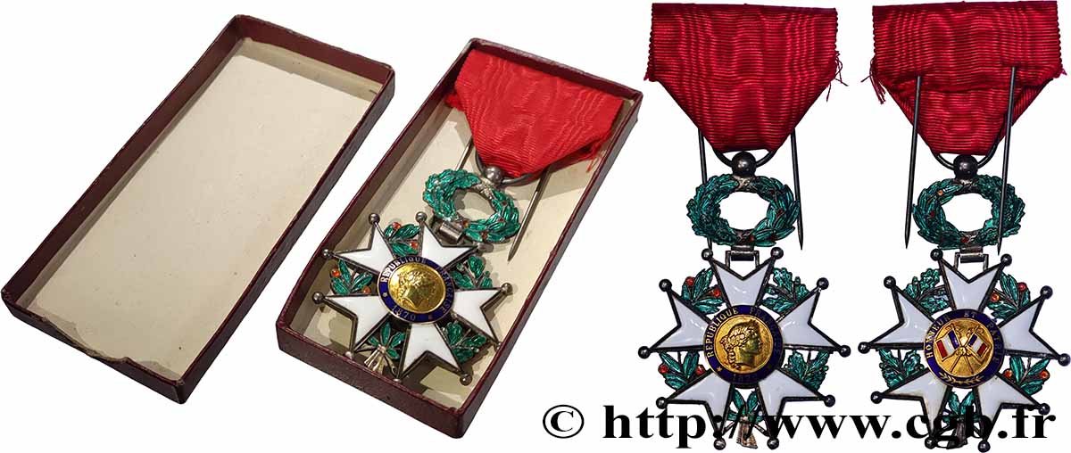 III REPUBLIC Légion d’Honneur - Chevalier AU