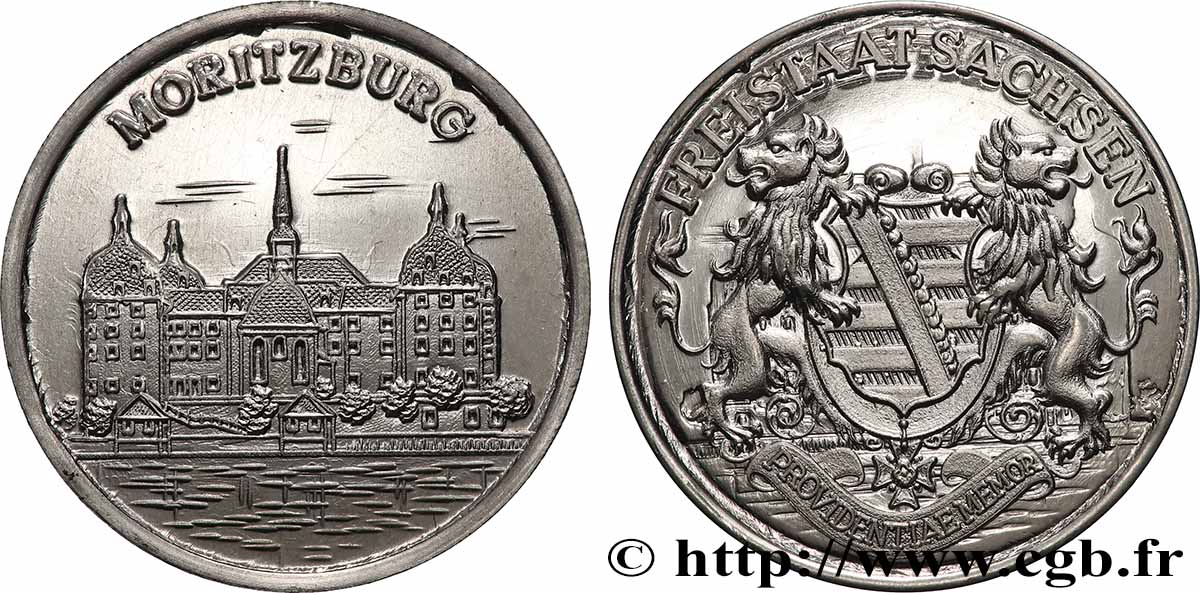 ALLEMAGNE Médaille, Moritzburg SUP