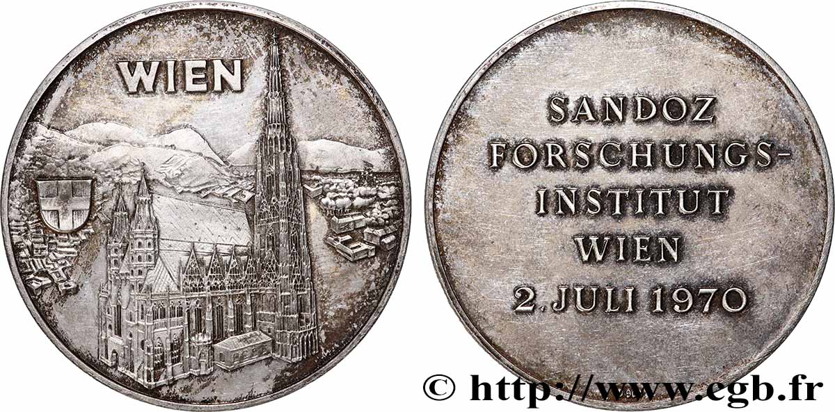 AUSTRIA Médaille, Sandoz MBC+