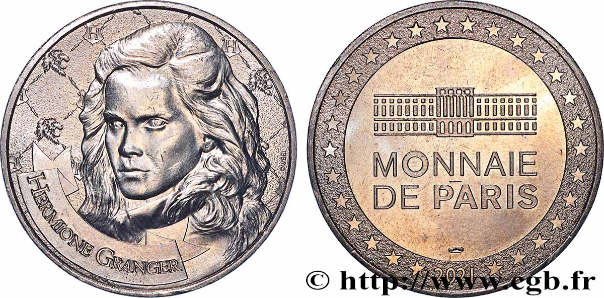 QUINTA REPUBBLICA FRANCESE Médaille, Hermione Granger q.SPL