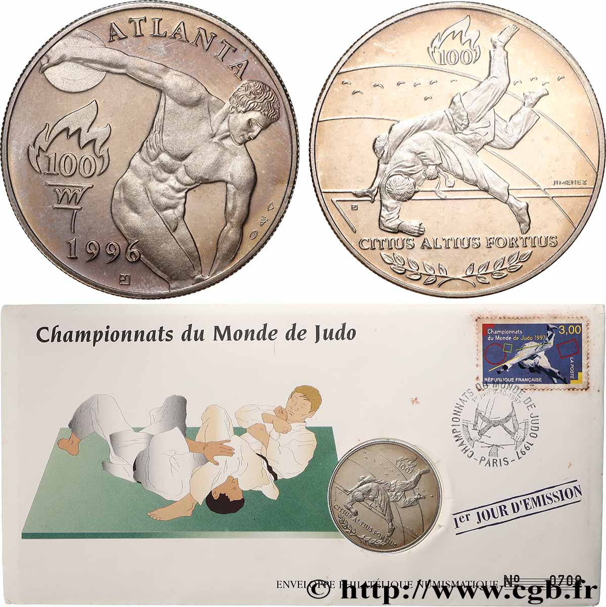 JEUX OLYMPIQUES Médaille, Jeux Olympiques d&nbsp;été d&nbsp;Atlanta, Football AU