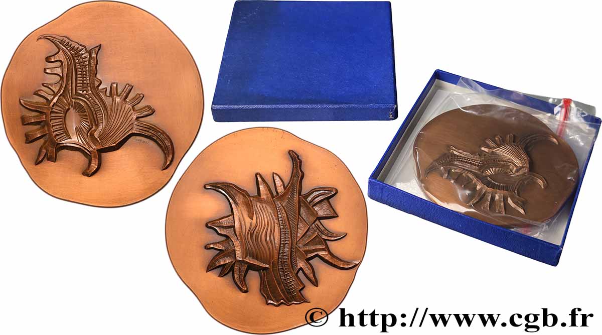 FUNFTE FRANZOSISCHE REPUBLIK Médaille, Coquillage n°164 VZ