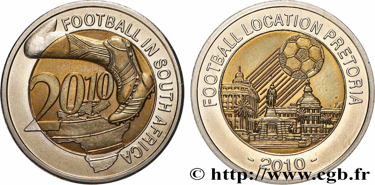 AFRIQUE DU SUD - RÉPUBLIQUE Médaille, Football SPL