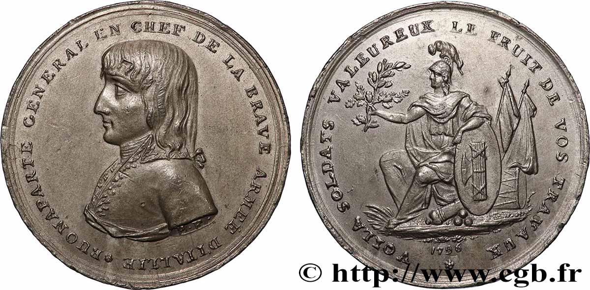 DIRECTOIRE Médaille, Campagne d&nbsp;Italie AU