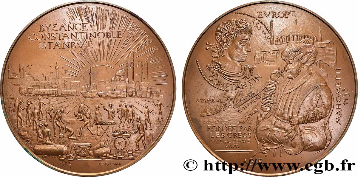 V REPUBLIC Médaille, Istambul AU