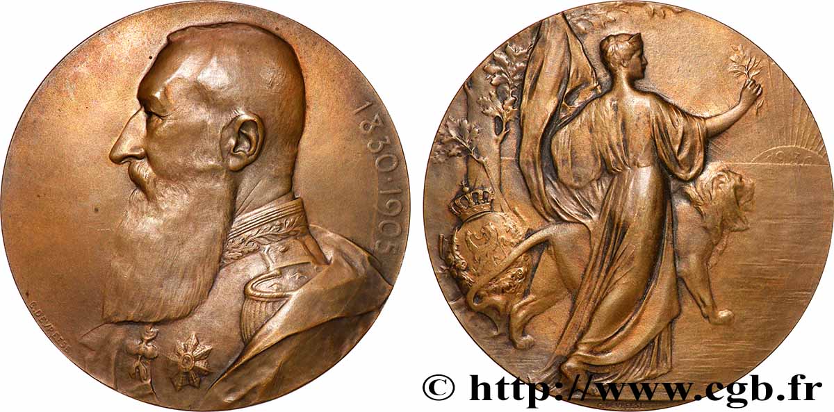 BELGIUM - KINGDOM OF BELGIUM - ALBERT I Médaille, Exposition internationale XF