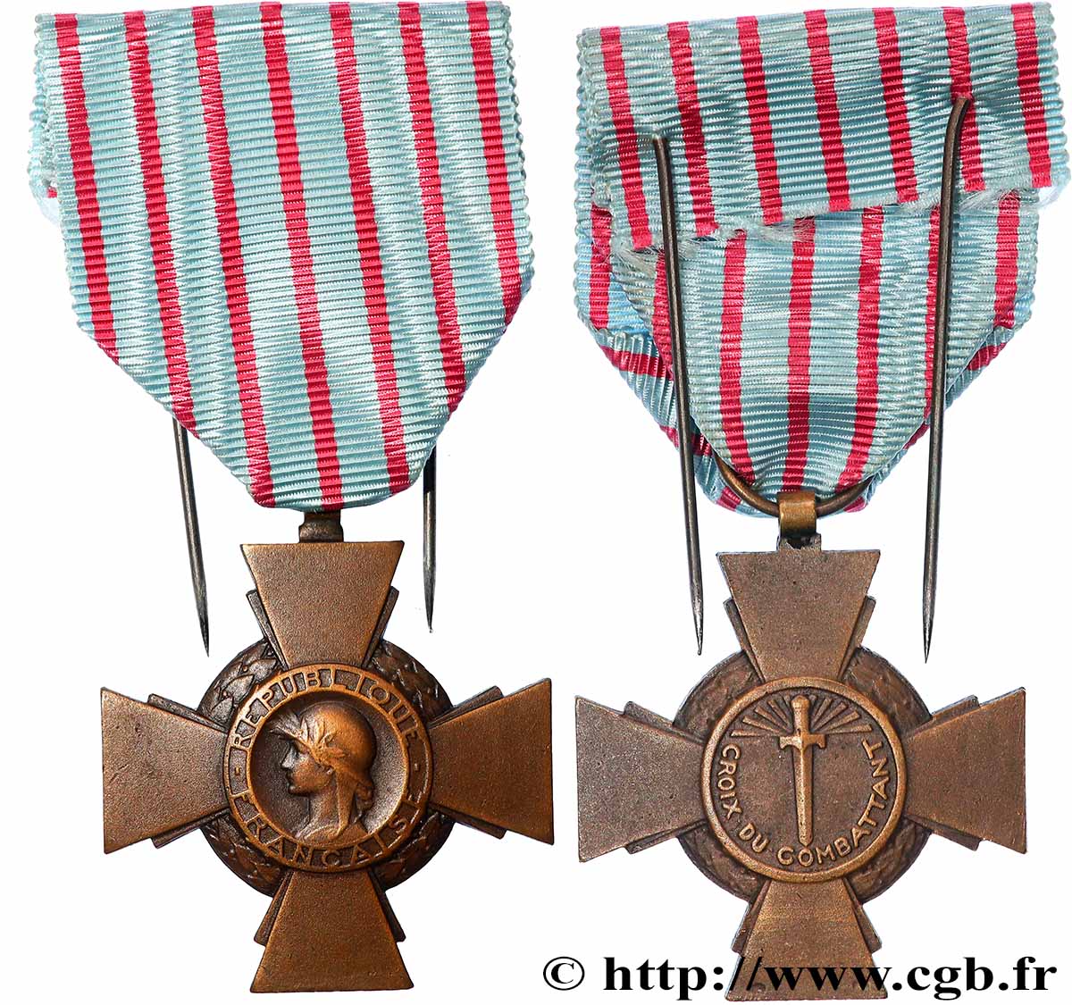 DRITTE FRANZOSISCHE REPUBLIK Croix du combattant  fVZ