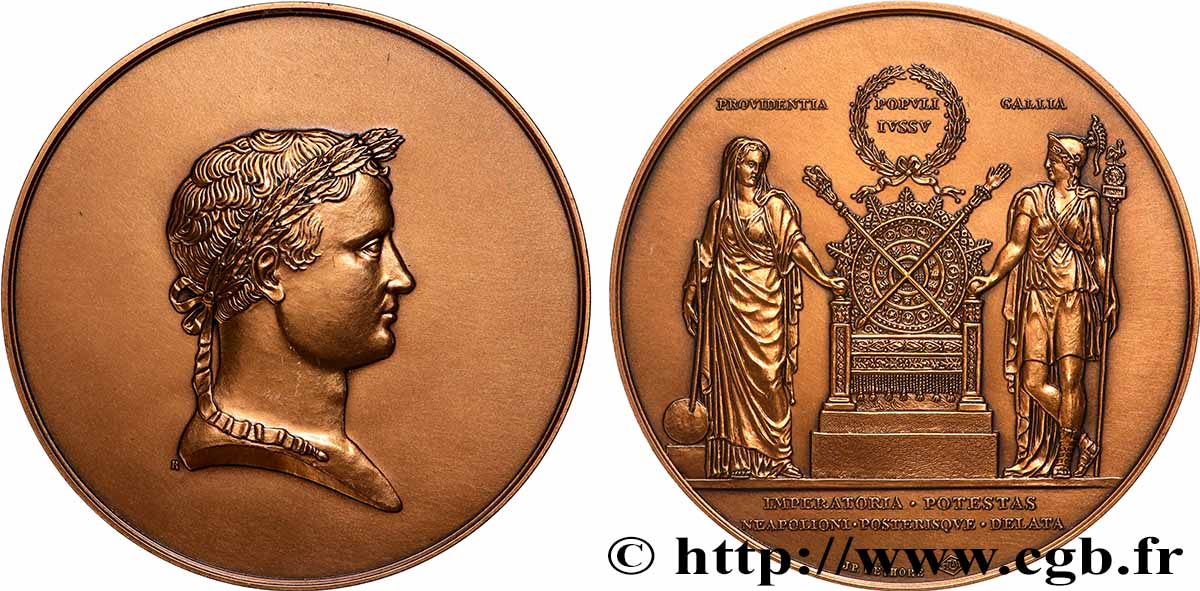 NAPOLEON&nbsp;S EMPIRE Médaille, La providence AU
