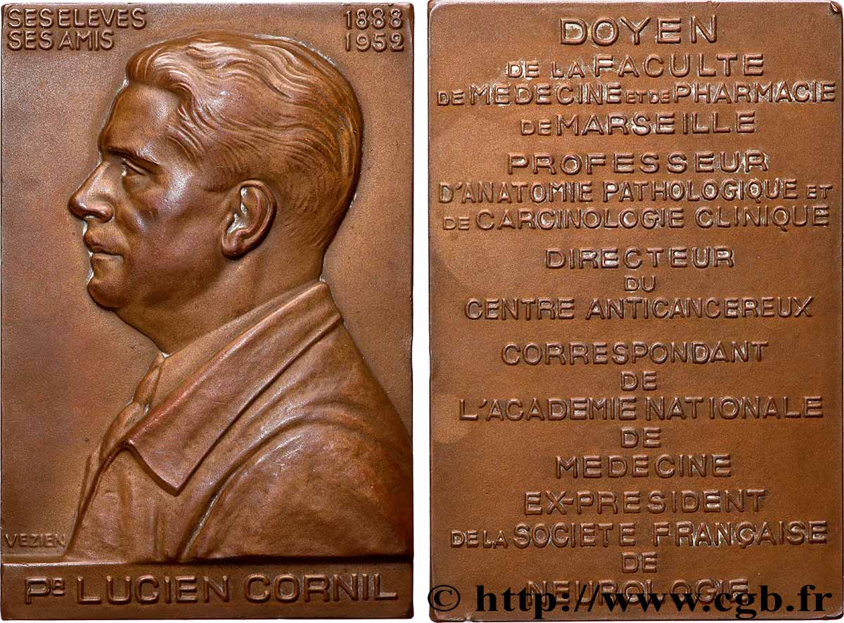 IV REPUBLIC Plaquette, Lucien Cornil AU