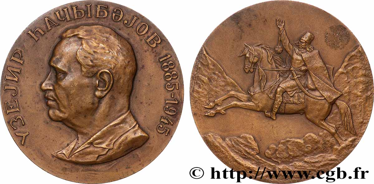 AZERBAIYáN Médaille, Üzeyir Hacıbəyov MBC+