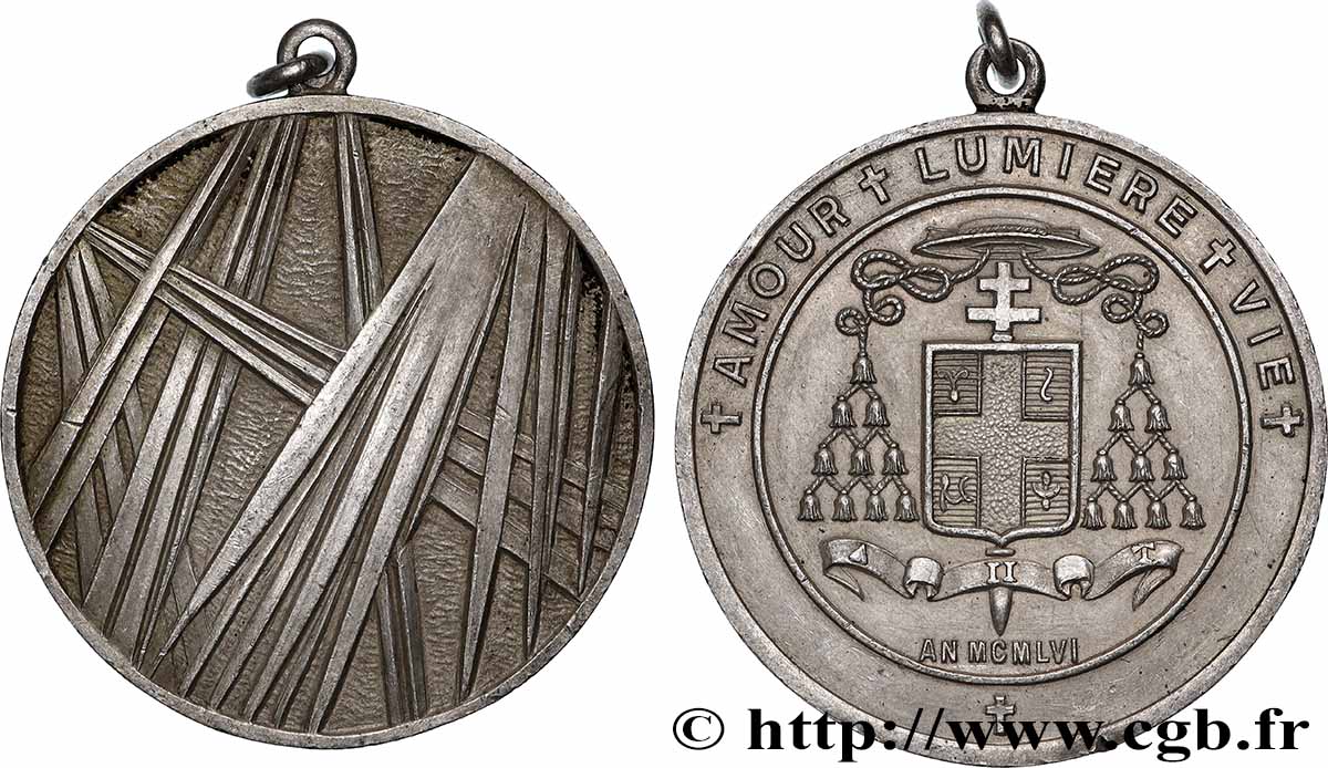 MÉDAILLES RELIGIEUSES Médaille, Amour Lumière et Vie AU