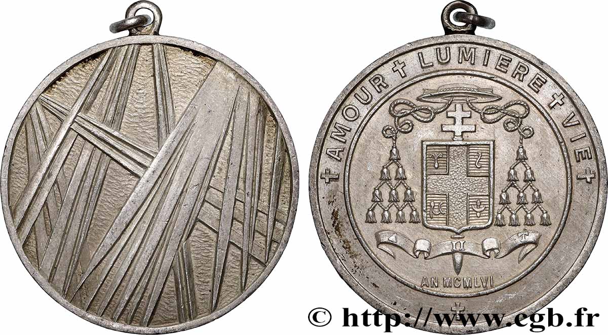 MÉDAILLES RELIGIEUSES Médaille, Amour Lumière et Vie q.SPL