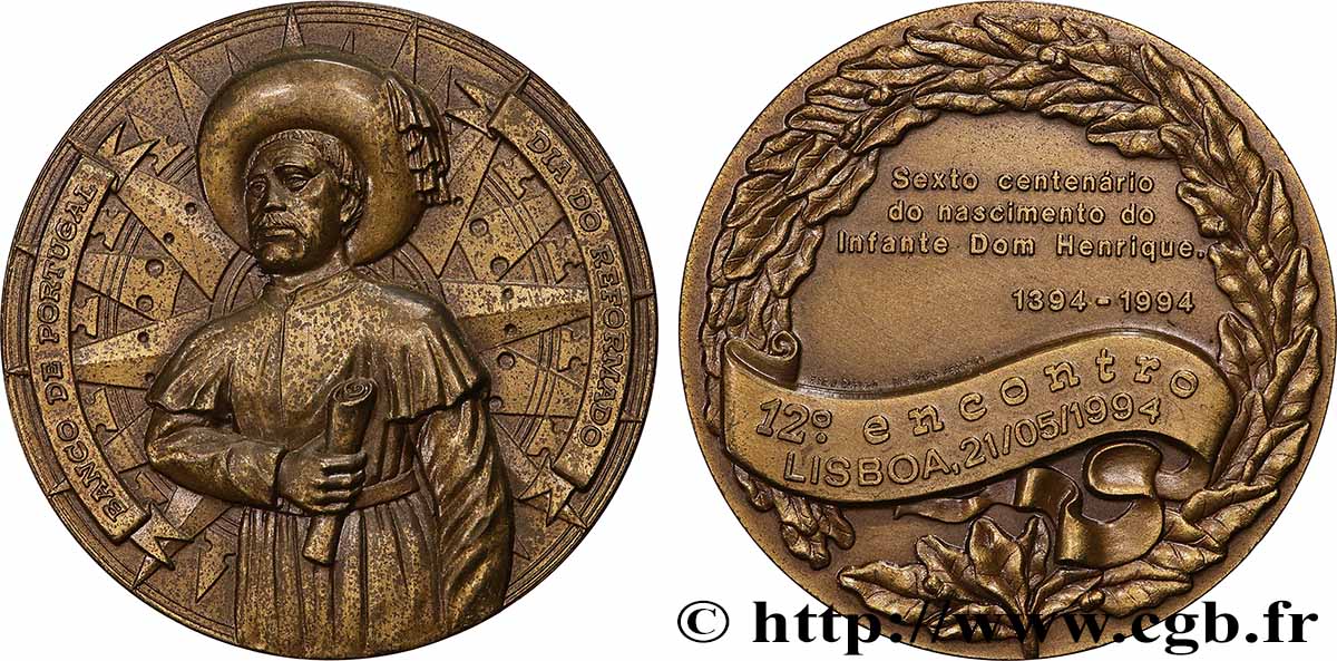 PORTOGALLO Médaille, 12e rencontre de la journée des retraités de la Banco de Portugal q.SPL