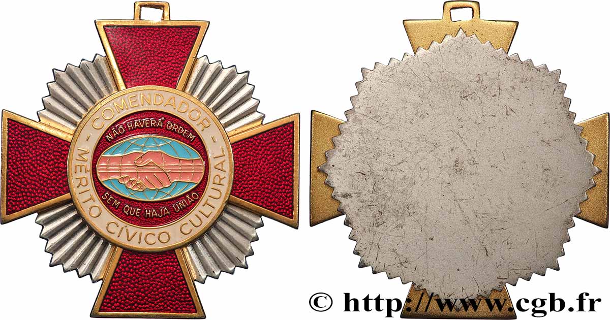 PORTUGAL Médaille, Mérite civique et culturel AU