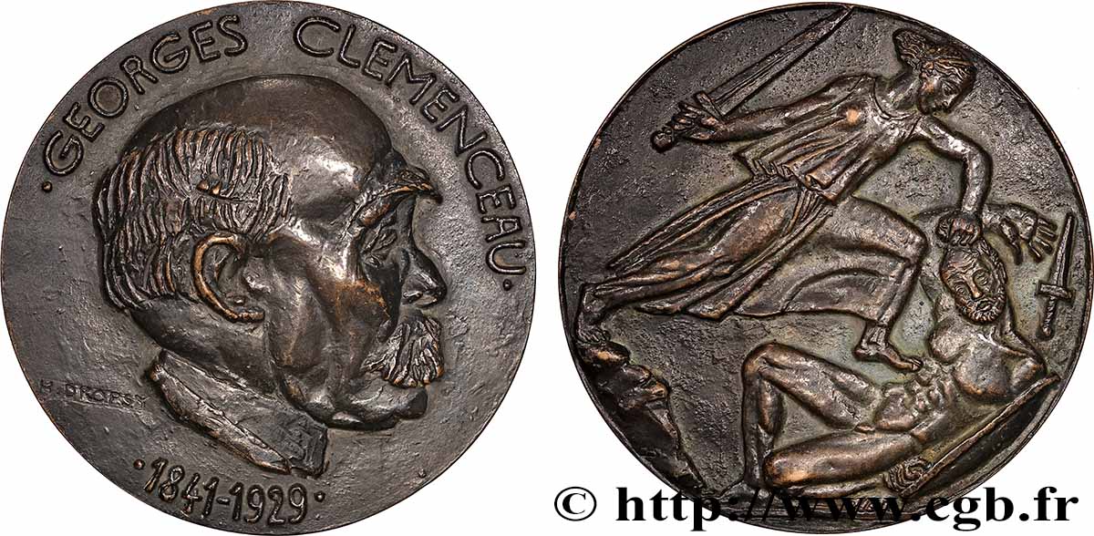 TROISIÈME RÉPUBLIQUE Fonte, Georges Clémenceau SUP