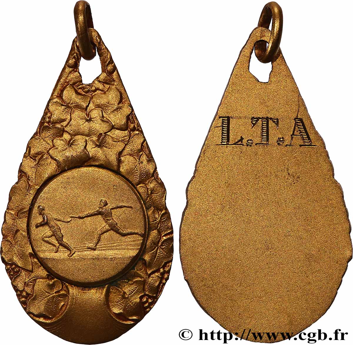 TROISIÈME RÉPUBLIQUE Médaille, Course de relais, Ligue Tunisienne d’Athlétisme SUP