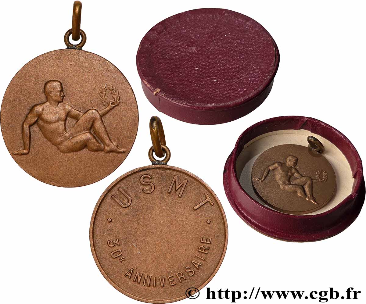 CINQUIÈME RÉPUBLIQUE Médaille, 30e anniversaire de l’USMT SUP
