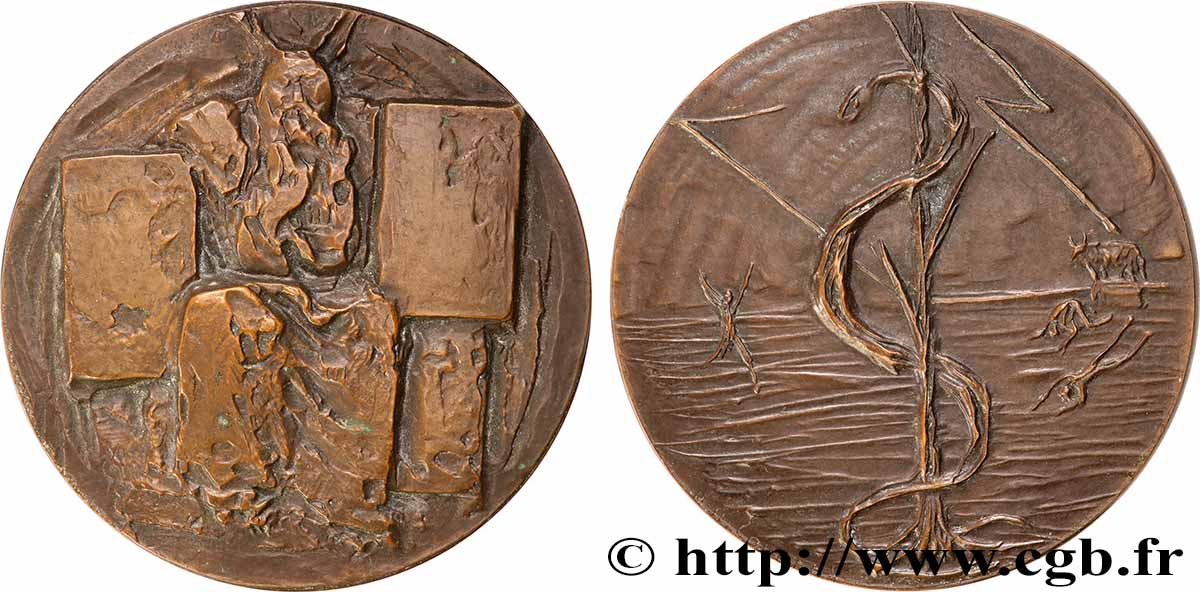 QUINTA REPUBLICA FRANCESA Médaille, Le serpent MBC+