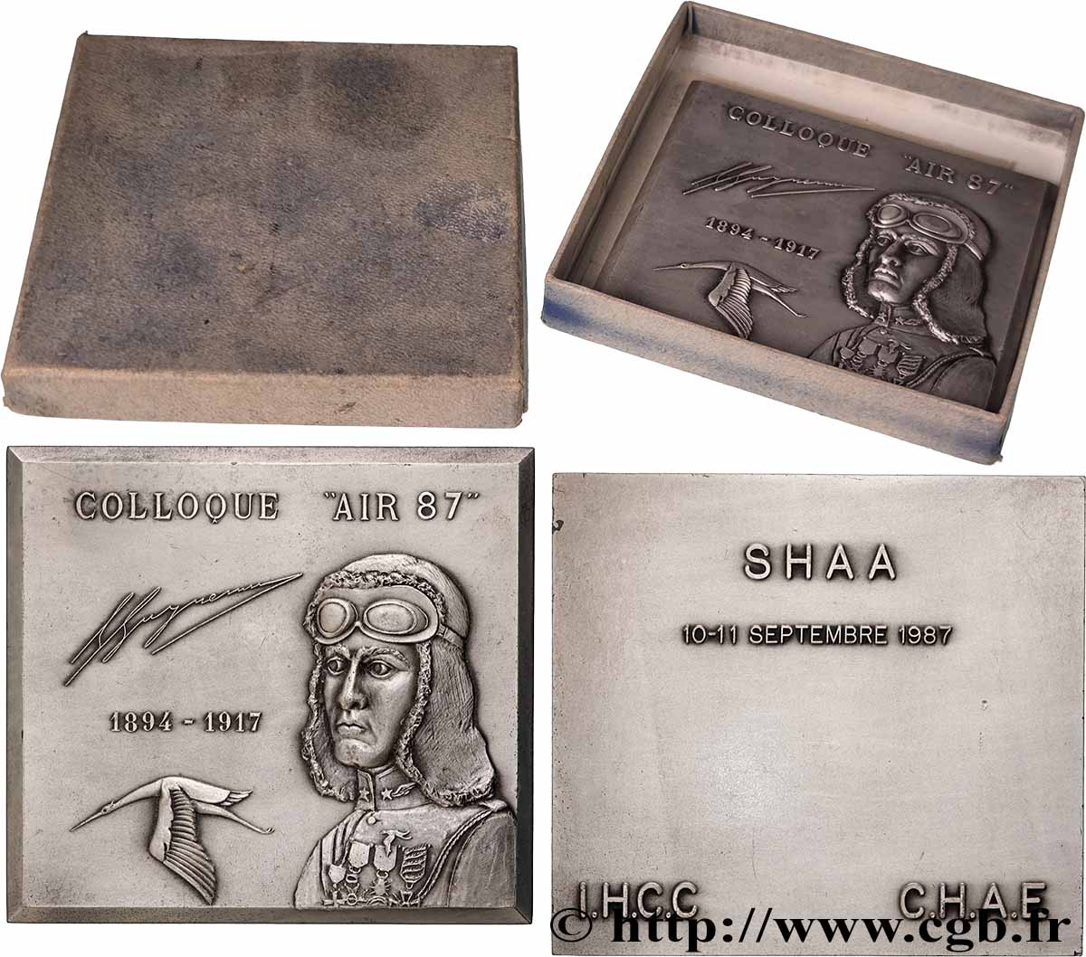 FUNFTE FRANZOSISCHE REPUBLIK Plaquette, Colloque Air 97 fVZ