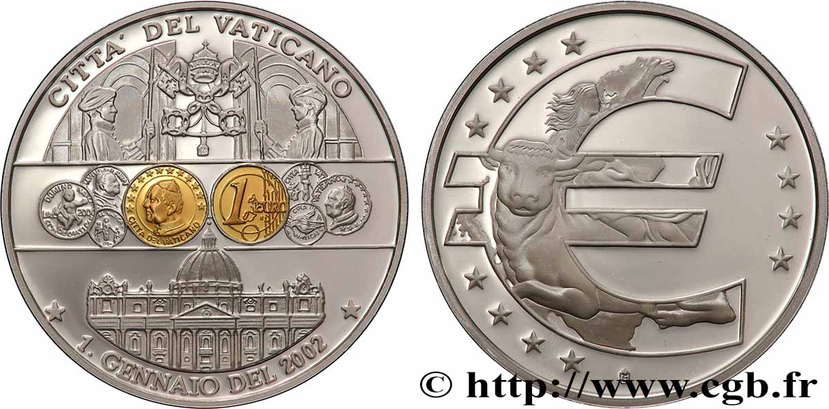 EUROPE Médaille, Cité du Vatican SUP