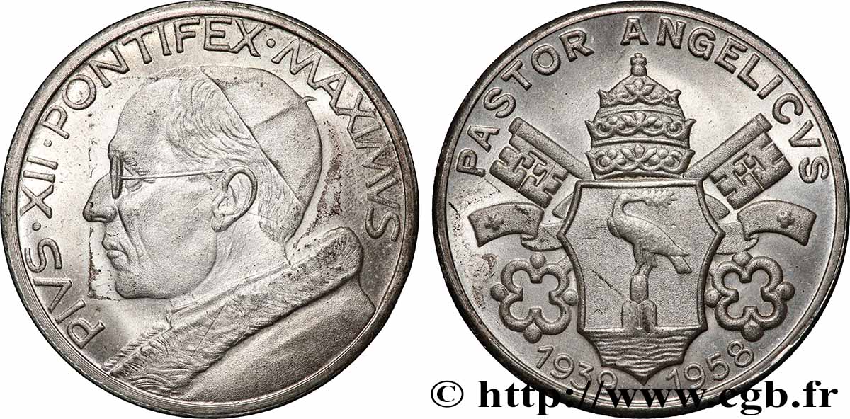 VATICAN - PIE XII (Eugenio Pacelli) Médaille, Pastor Angelicus fVZ