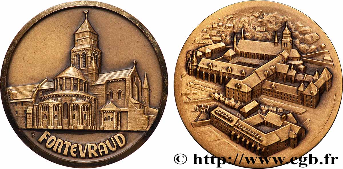 V REPUBLIC Médaille, Fontevraud AU