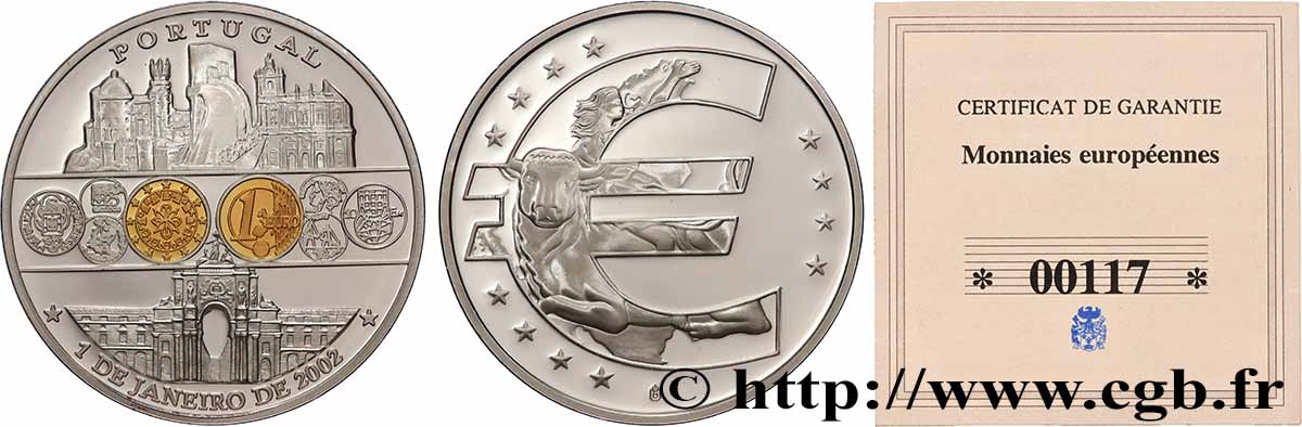 EUROPE Médaille, Portugal BE