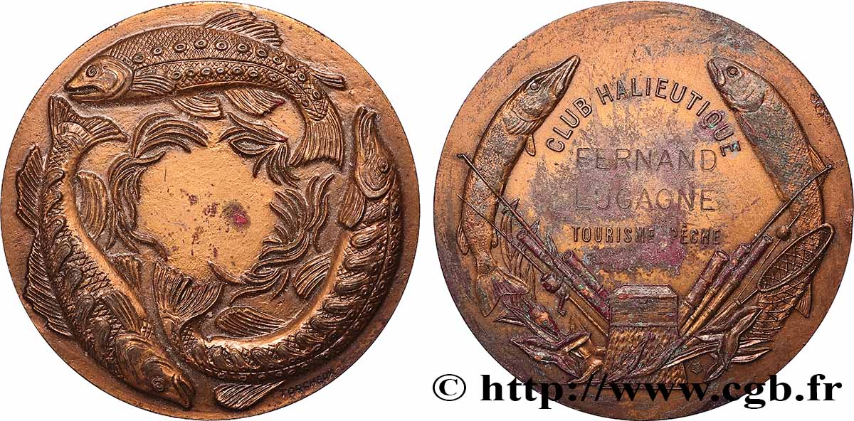 V REPUBLIC Médaille, Fédération départementale des associations agrées de pêche et de pisciculture de l’Hérault AU