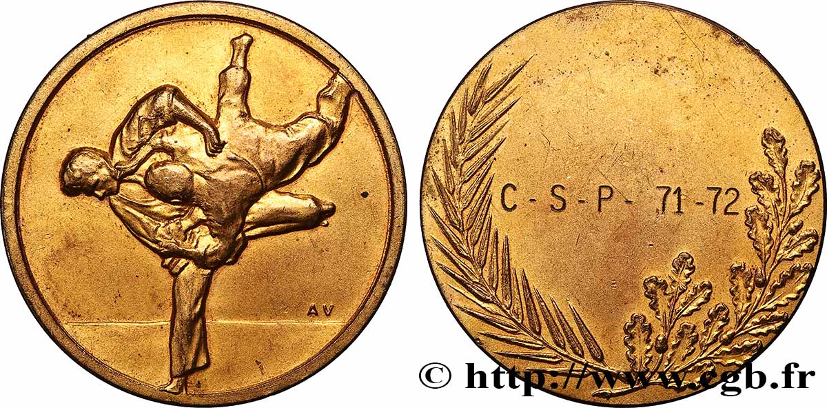 SPORTS Médaille, Judo q.SPL