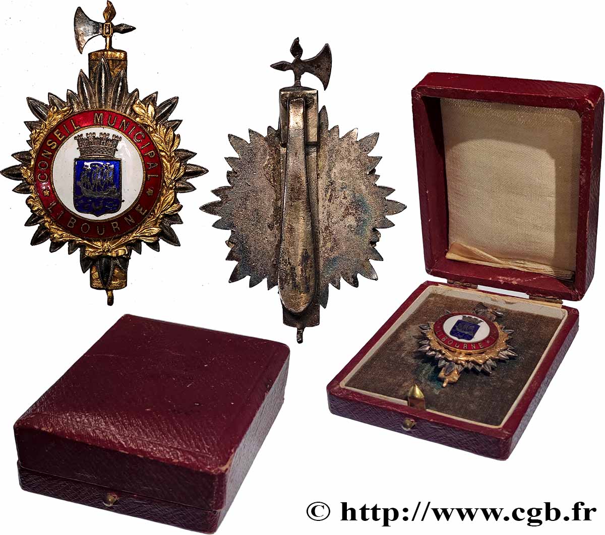 GENERAL, DEPARTEMENTAL OR MUNICIPAL COUNCIL - ADVISORS Insigne, Conseil municipal AU