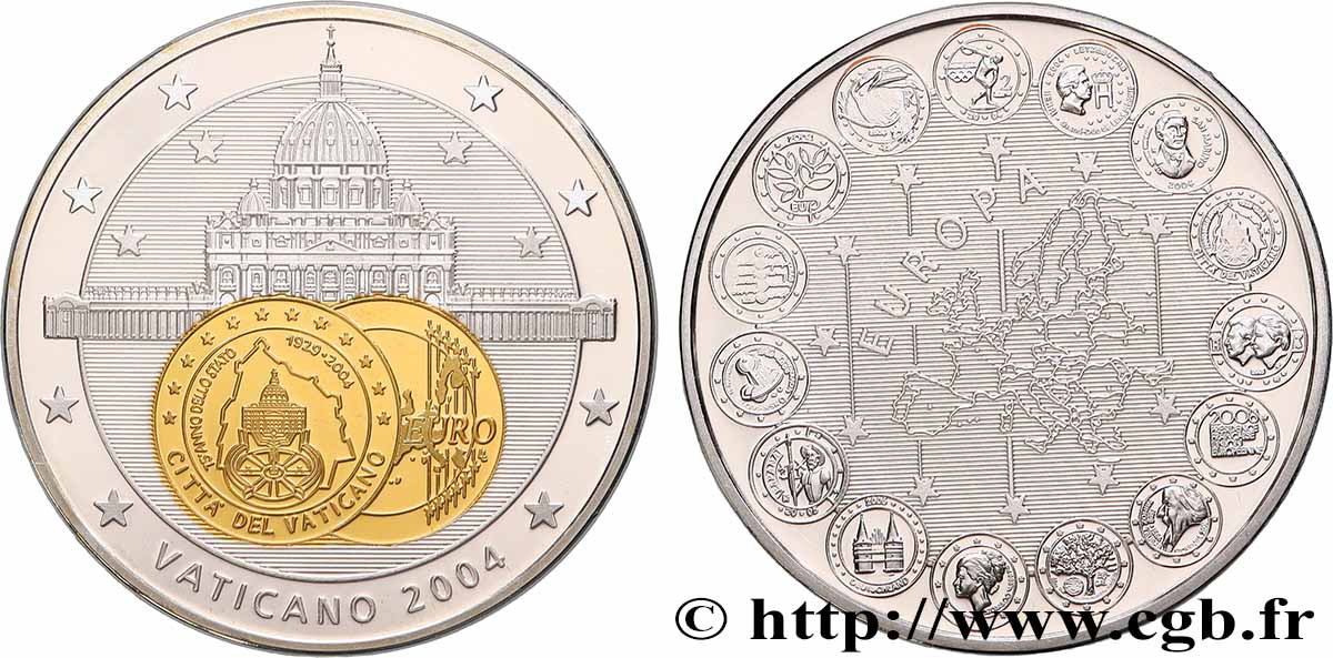 EUROPA Médaille, Europe, Vatican MS