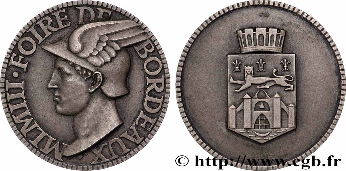 CUARTA REPUBLICA FRANCESA Médaille, Foire EBC