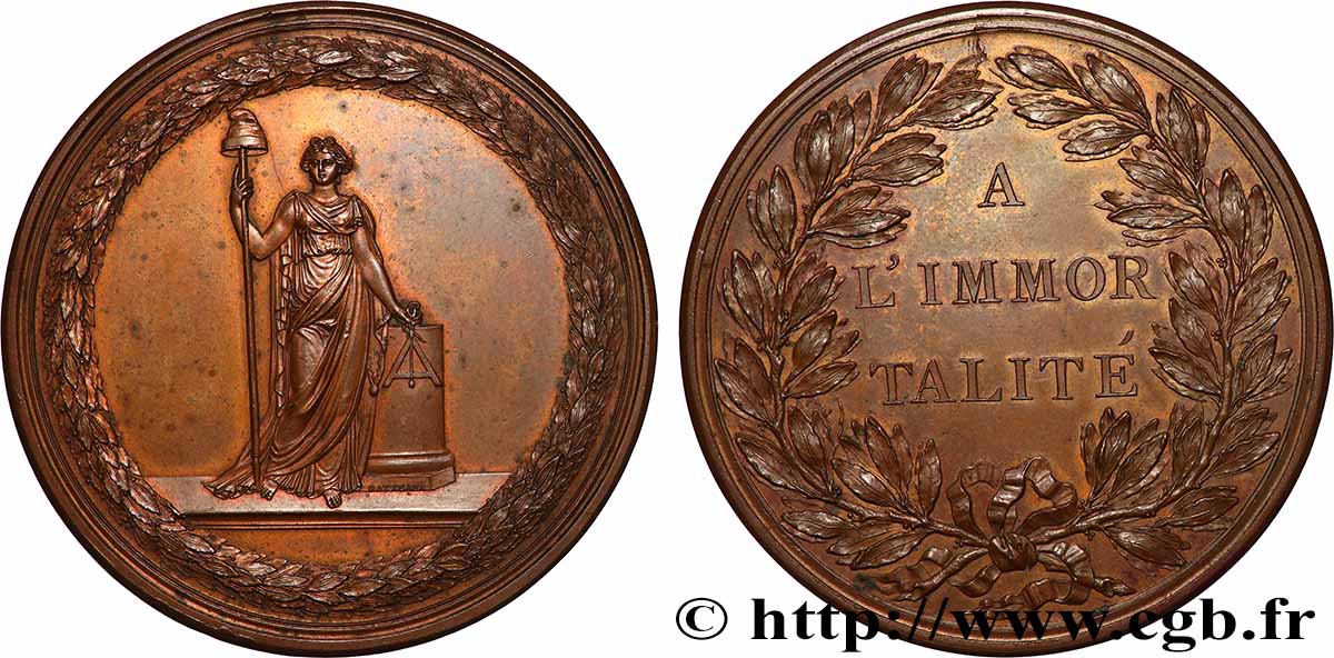 THE CONVENTION Médaille, A l’immortalité AU/AU
