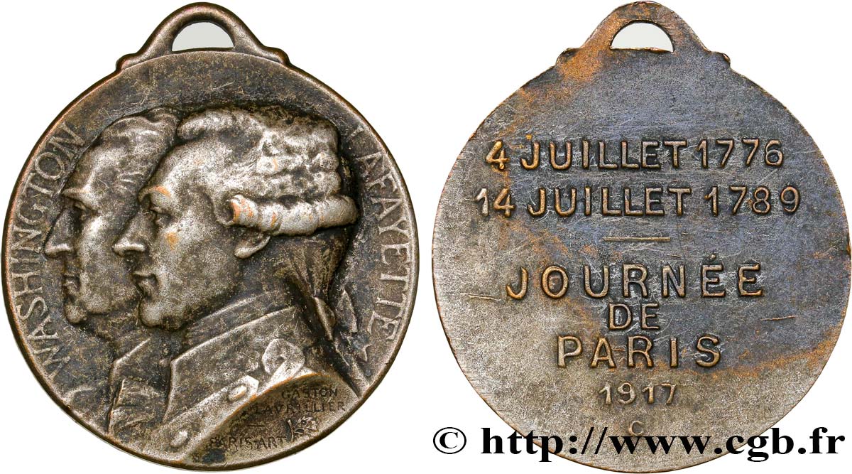 TERCERA REPUBLICA FRANCESA Médaille de la journée de Paris MBC