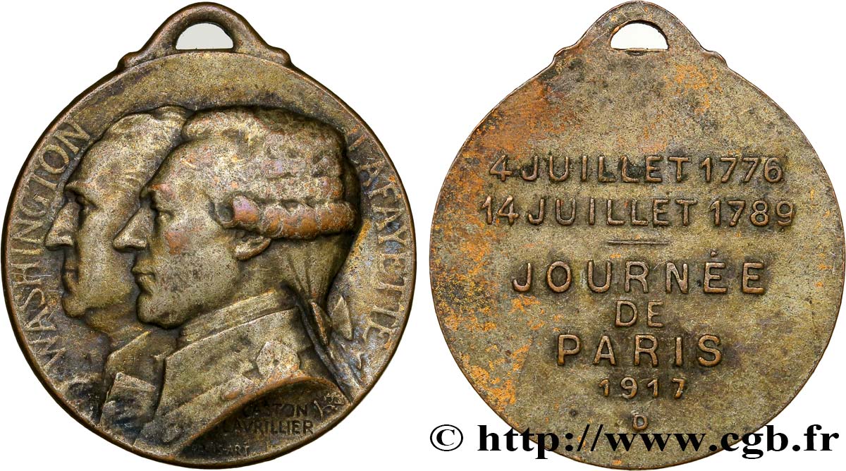 DRITTE FRANZOSISCHE REPUBLIK Médaille de la journée de Paris fSS