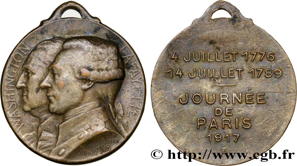 TERZA REPUBBLICA FRANCESE Médaille de la journée de Paris q.BB
