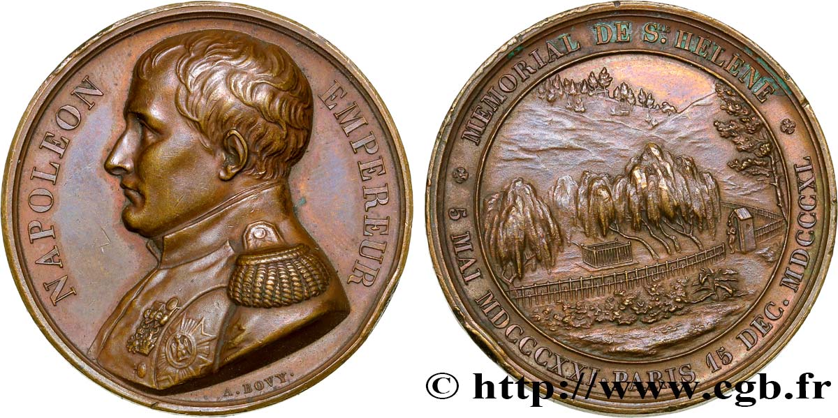 LUDWIG PHILIPP I Médaille du mémorial de St-Hélène fVZ