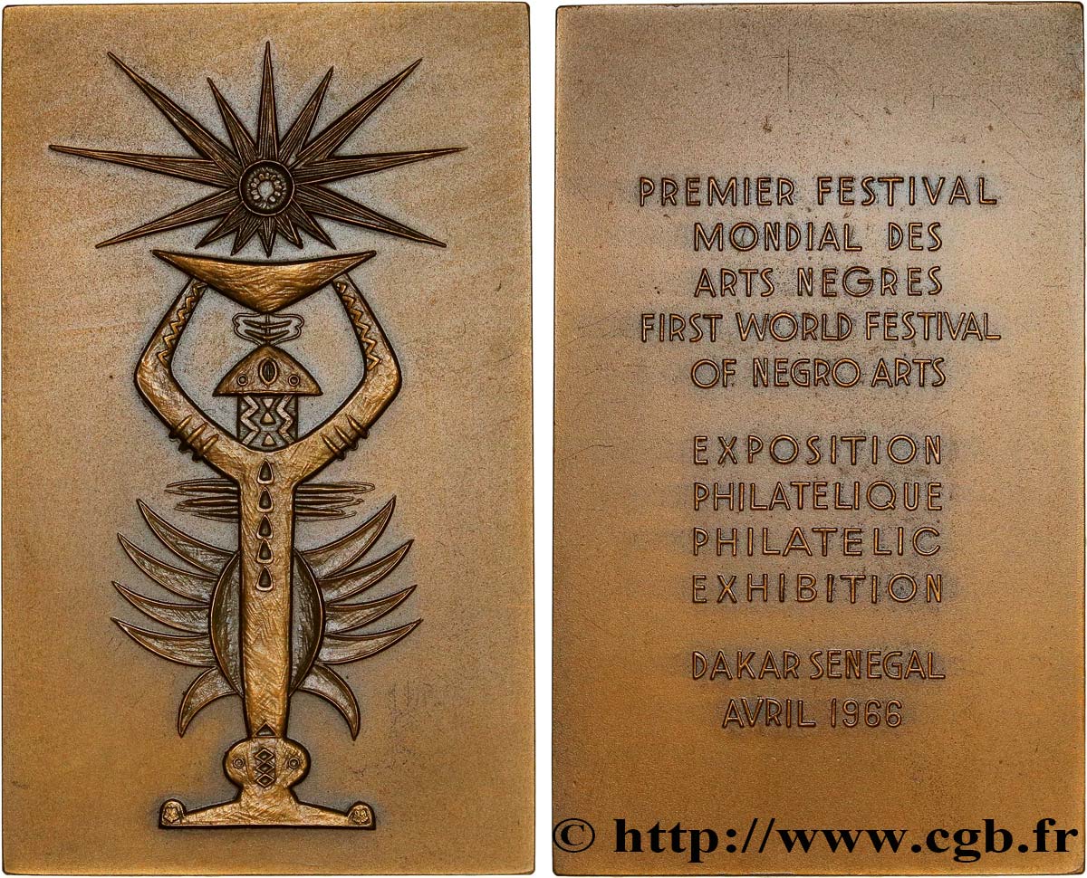 SENEGAL Plaquette du premier festival des Arts Nègres SPL