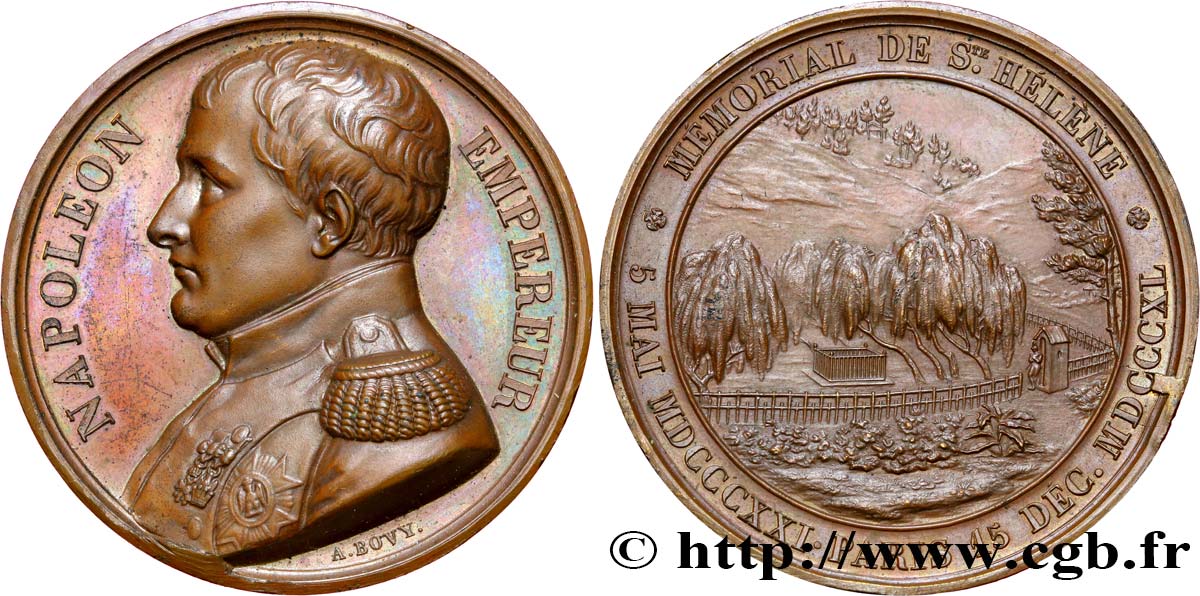 PRIMER IMPERIO Médaille du mémorial de St-Hélène SC