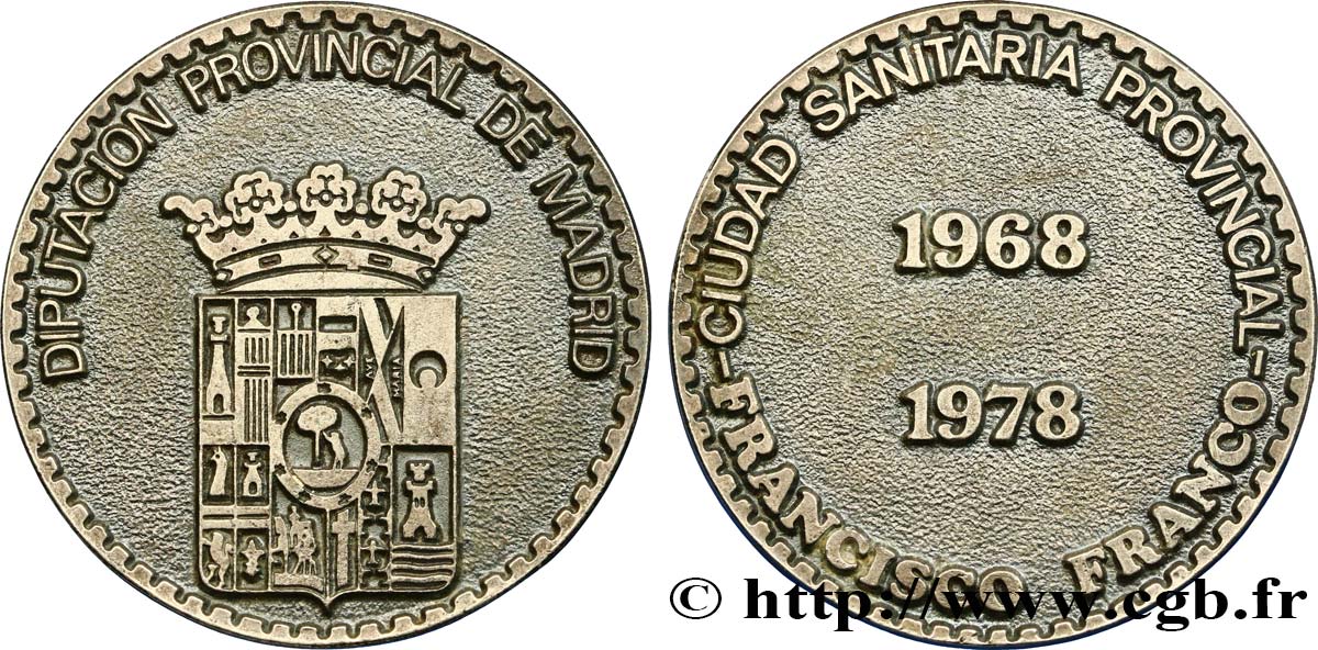 SPAGNA Médaille  SPL