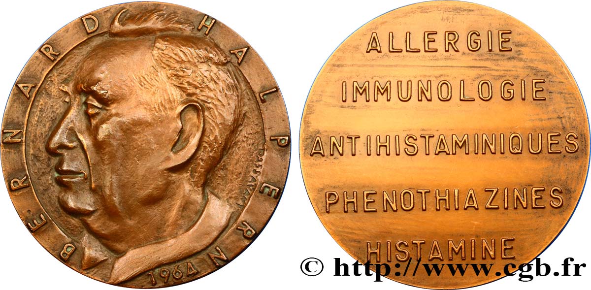 SCIENCE & SCIENTIFIC Médaille de Bernard Halpern AU