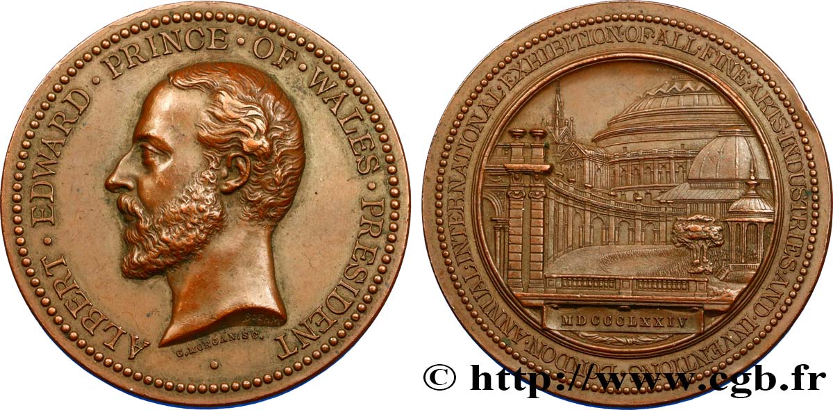 GRAN BRETAGNA - VICTORIA Médaille du prince Albert SPL