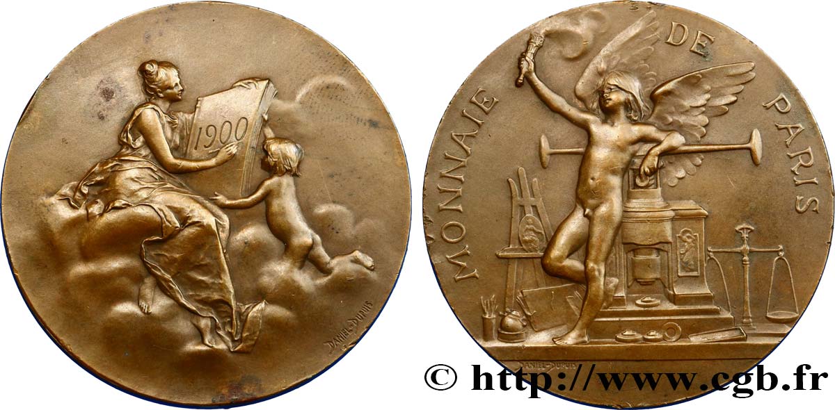 DRITTE FRANZOSISCHE REPUBLIK Médaille, Monnaie de Paris fVZ