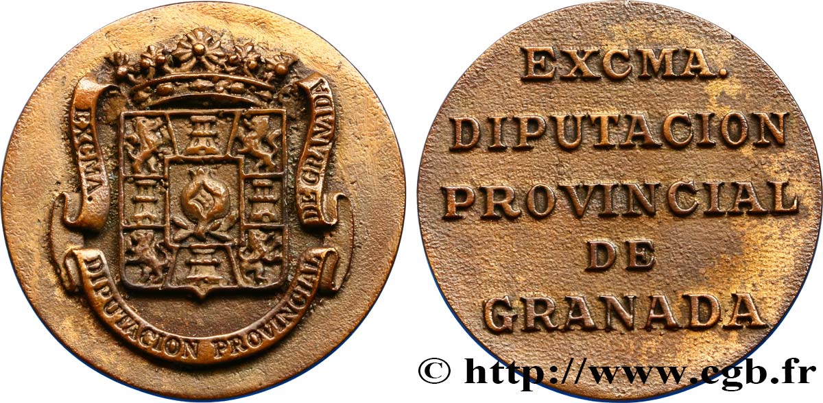 SPAGNA Médaille de la province de Grenade q.SPL