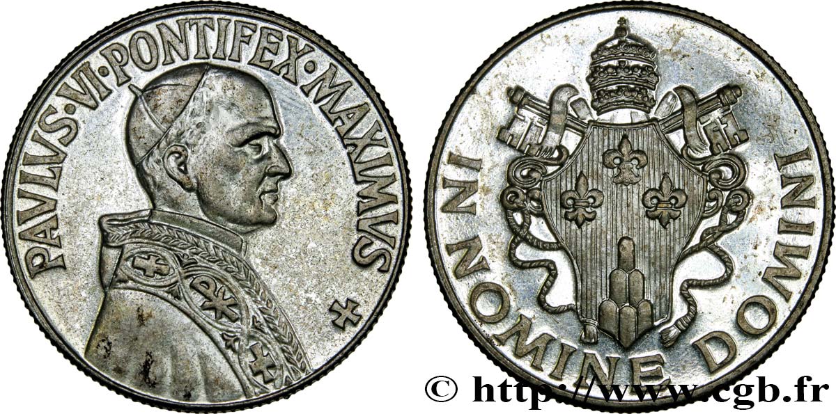 VATIKANSTAAT UND KIRCHENSTAAT Médaille, Paul VI VZ
