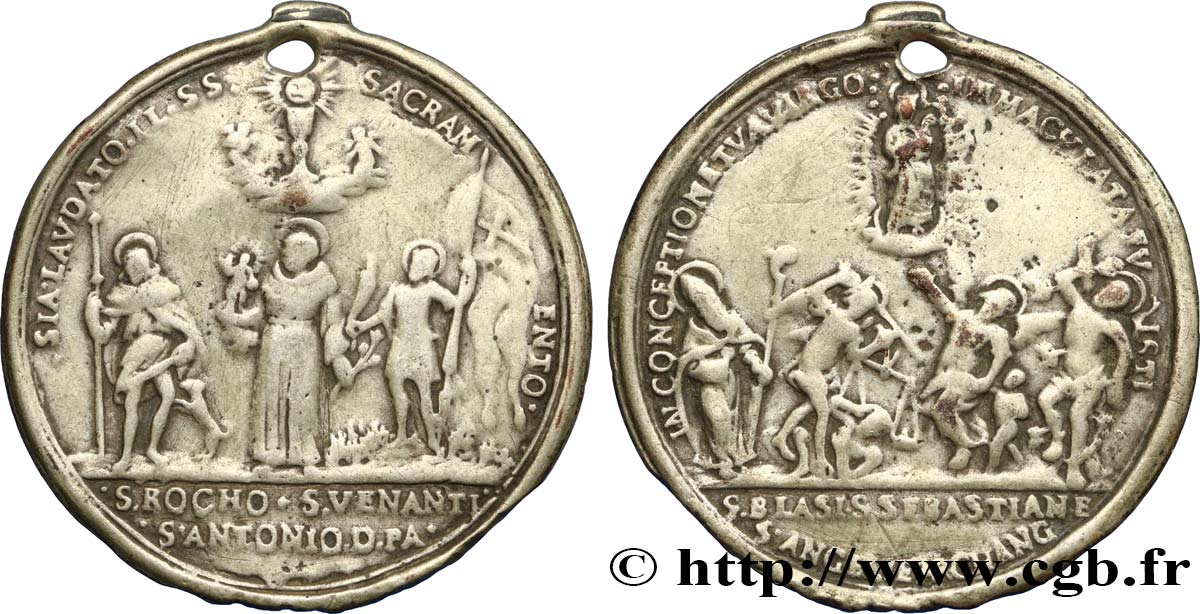 VATICAN AND PAPAL STATES Médaille religieuse VF
